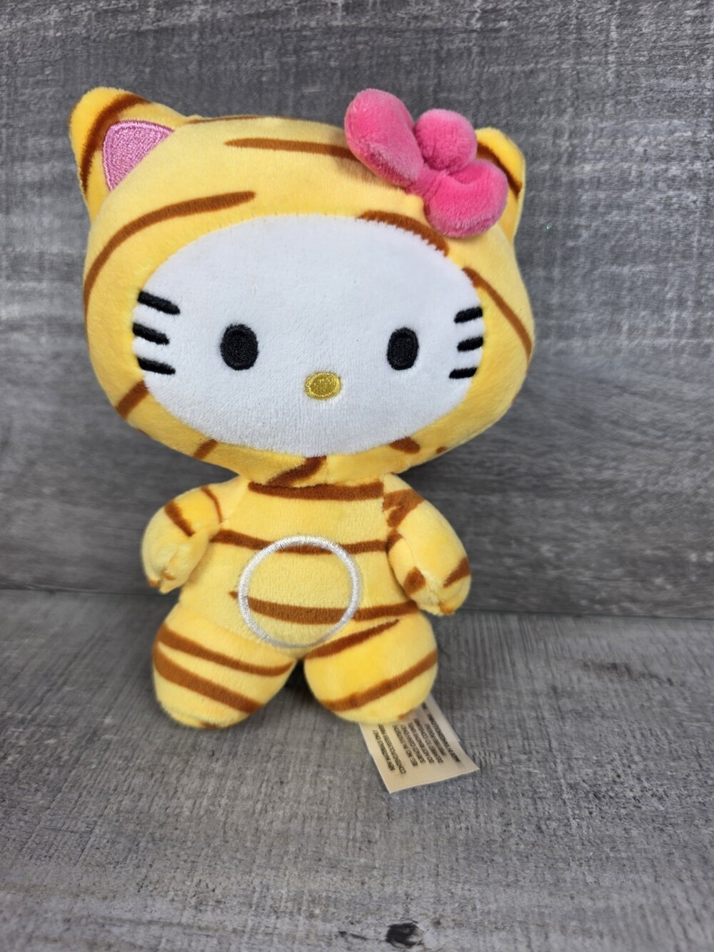Hello Kitty Plush Disguised in Tiger Costume 6" Circus Animal Sanrio b25
